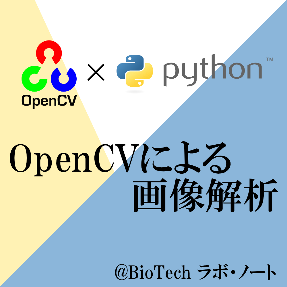OpenCVによる画像解析正方形